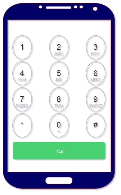 phone keypad